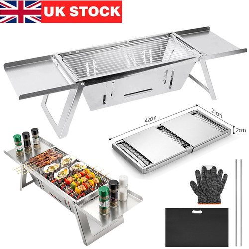 Portable folding bbq charcoal - folding,