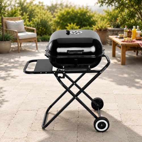Portable foldable charcoal - foldable, bbq