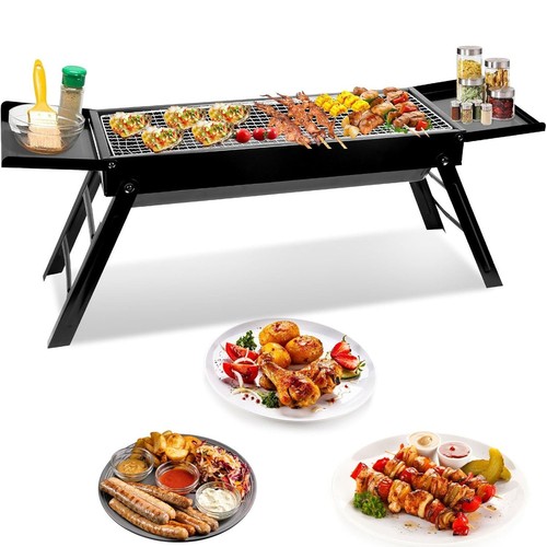 Portable folding charcoal bbq - portable,