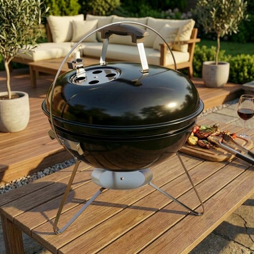 Kettle bbq charcoal small - charcoal,